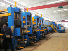 Máy cán ống định hình cuộn dày CE 3.0mm Máy cán ống thép carbon HG89