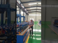Máy ống thép ERW hiệu suất cao 6-32mm OD PLC Control
