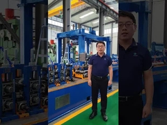 Nhà máy ống chính xác cho thép carbon với hàn ERW 80m/phút