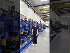 Nhà máy ống chính xác cho ống thép không gỉ 10m/phút Hàn TIG