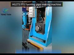 Máy tạo ống hàn tần số cao ERW630 cho ống tròn và ống vuông