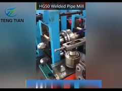 ERW Máy ống thép điều khiển PLC 6-25mm OD 80m/min