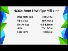 Ống thép ERW tần số cao, thép carbon