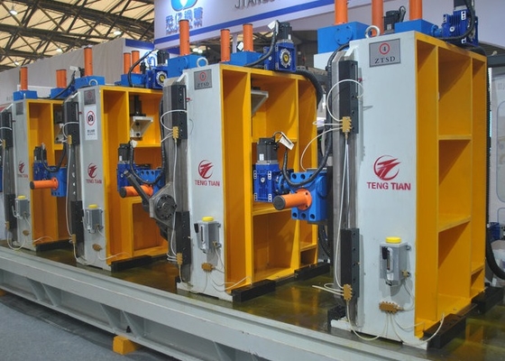 Tốc độ quy định 25m / phút Nhà máy ống hàn tần số cao Sản xuất tự động