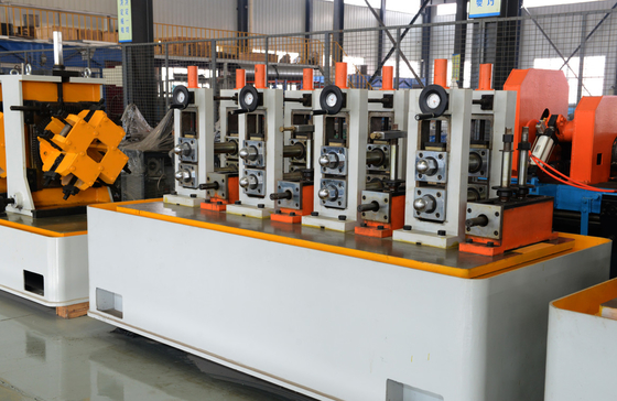 Chiều kính 1/2 "-2 inch Tube Mill Line Max 100m/Min Steel Pipe Production Line