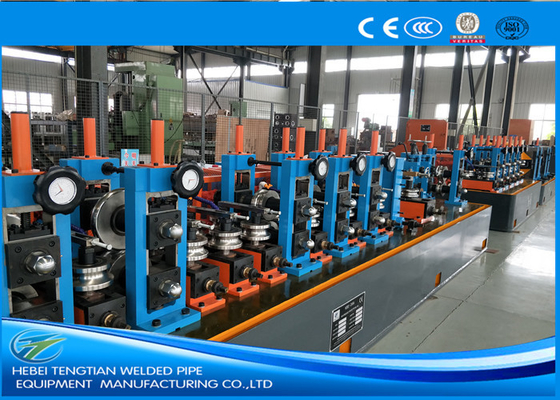 Ống thép không gỉ có độ chính xác cao, Ống ERW tốc độ cao Mill ISO9001