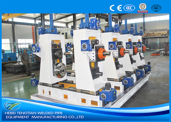 Máy tạo hình ống vuông dày 3 mm Máy nghiền ống thép carbon tự động