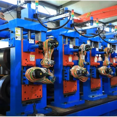 Máy xay ống hàn có thể tùy chỉnh hiệu suất cao / dây chuyền sản xuất ống 100x100