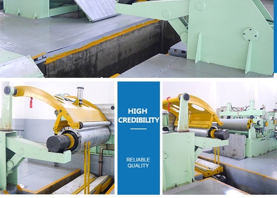 Máy rạch thép cuộn mạ kẽm chiều rộng 800mm Cnc tốc độ cao