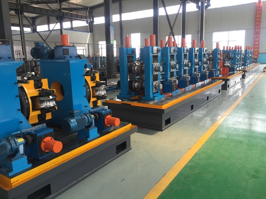 Máy nghiền ống chính xác, Máy nghiền ống hàn màu xanh chuyên nghiệp Dia 114 Mm