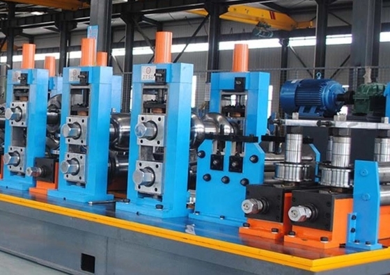 Máy nghiền ống chính xác, Máy nghiền ống hàn màu xanh chuyên nghiệp Dia 114 Mm