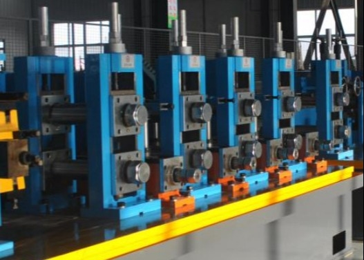 Thép mạ kẽm Máy cán ống tròn 89 Mm để làm ống dày 1mm