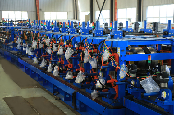Nhà máy ống hàn tần số cao tốc độ cao bằng dải thép