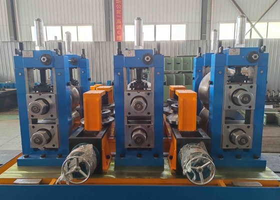 Dây chuyền sản xuất ống thép đường kính thẳng 100m / phút 95mm