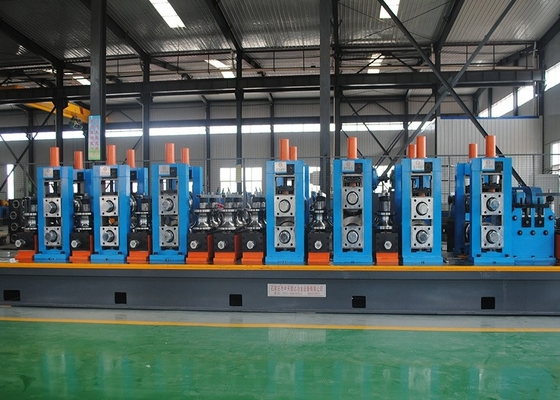 Dây chuyền sản xuất ống thép đường kính thẳng 100m / phút 95mm