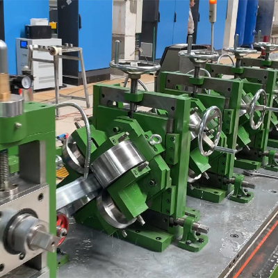 HG 76 Carbon Steel Pipe Roll Forming Precision Tube Mill Machine Độ chính xác cao