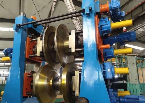 HG 76 Carbon Steel Pipe Roll Forming Precision Tube Mill Machine Độ chính xác cao