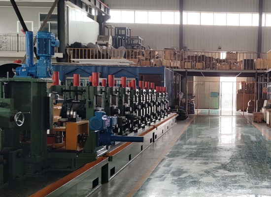 Máy sản xuất ống thép tường mỏng nhựa dây chuyền sản xuất