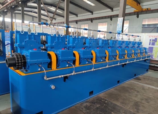 Máy ống công suất lớn cho ống 3-8mm Dây chuyền sản xuất ống thép đường kính 32-129mm