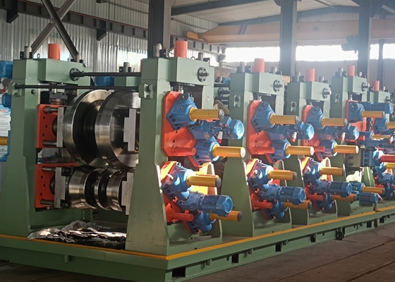 Máy xay ống Erw tốc độ cao cho thép cacbon Tốc độ hình thành 0-50m/min
