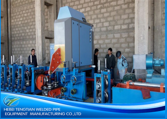 Mẫu máy ống chính xác Thép galvanized Square Tube Mill 3,0mm dày PLC điều khiển chức năng tự động