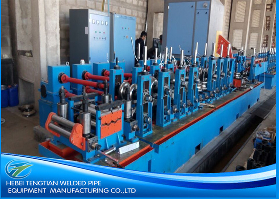 Mẫu máy ống chính xác Thép galvanized Square Tube Mill 3,0mm dày PLC điều khiển chức năng tự động