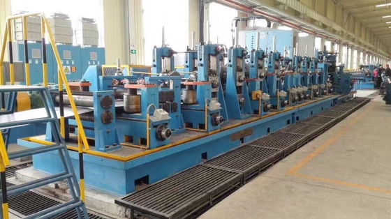 Đường dây sản xuất thép mạ mạ ống chính xác dây chuyền sản xuất ống công nghiệp mạ mạ ống mạ mạ mạ mạ mạ mạ 70m / min Tốc độ chạy