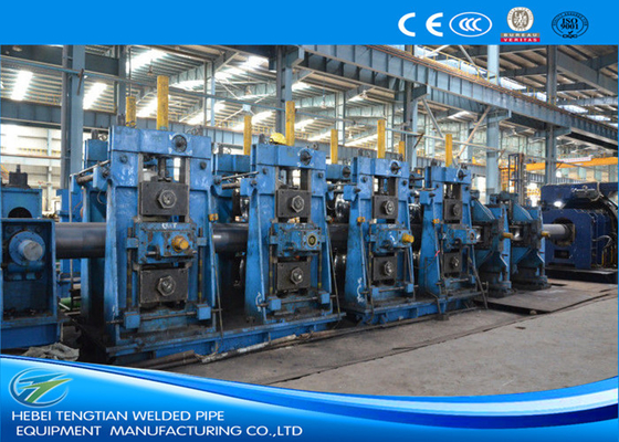 80 * 80 - 200 * 200mm ERW thép không gỉ cao tần số hàn ống máy trực tiếp hình thành