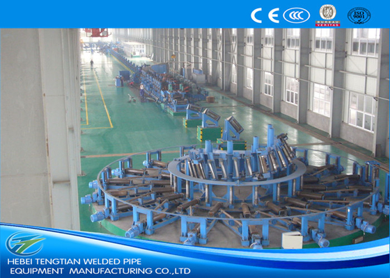 80 * 80 - 200 * 200mm ERW thép không gỉ cao tần số hàn ống máy trực tiếp hình thành