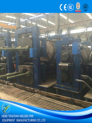 Tần số cao hàn thép hợp kim thấp Erw Tube Mill Line Milling Saw