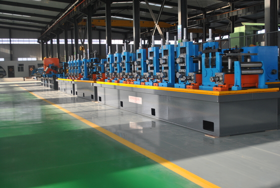 Đường kính tự động 13-50 x 0,6-2 mm tấm thép Tube Mill Máy máy xưởng máy để làm cho ống vuông