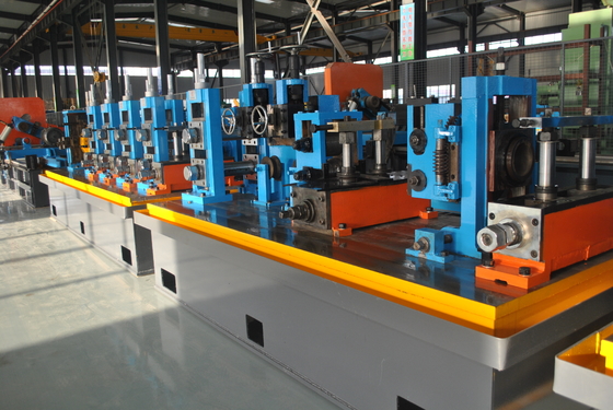 Đường kính tự động 13-50 x 0,6-2 mm tấm thép Tube Mill Máy máy xưởng máy để làm cho ống vuông