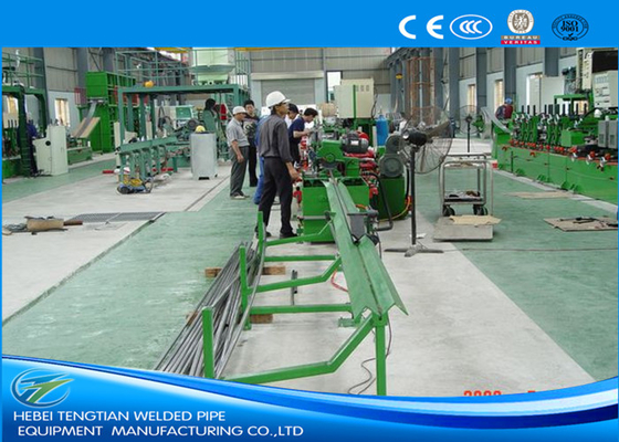 Máy sản xuất ống thép chuyên nghiệp màu xanh lá cây bền 80m / min CE