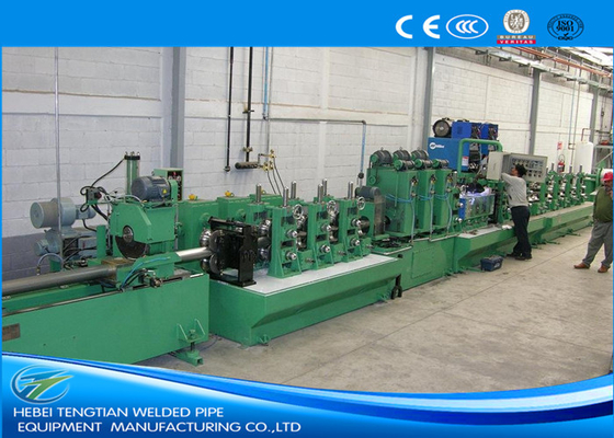 Máy làm ống hình vuông hoàn toàn tự động ủi ống máy động cơ 11KW năng suất cao