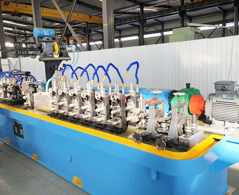 Dây chuyền sản xuất ống thép carbon 100KW hàn HG20 cho ống xây dựng