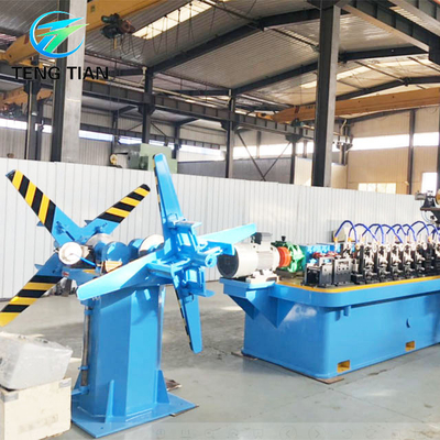 Dây chuyền sản xuất ống thép carbon 100KW hàn HG20 cho ống xây dựng