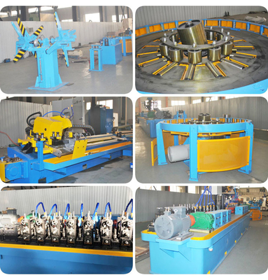 Máy nghiền ống hàn ERW Máy sản xuất ống thép carbon hình thành FFX