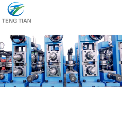 Máy nghiền ống hàn tần số cao Máy hàn ống HG426 Thép carbon màu xanh cho xây dựng Sản xuất tùy chỉnh