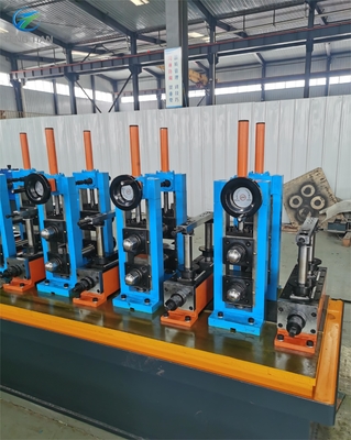 Máy nghiền ống chính xác Máy làm ống thép tần số cao 25-76mm Dia CE Tiêu chuẩn