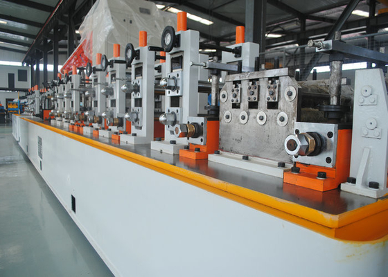 Máy nghiền ống chính xác Máy làm ống Ms tốc độ cao Tự động hóa hoàn toàn Máy nghiền ống ERW có độ chính xác cao