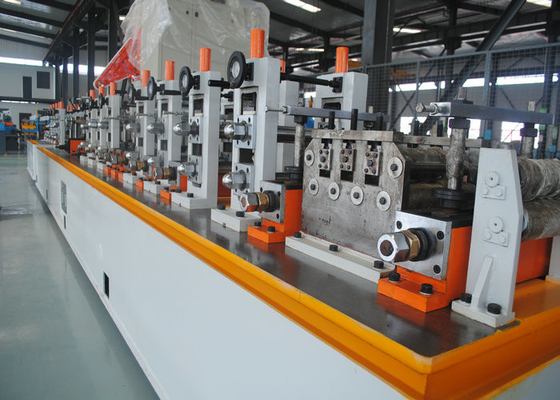 Máy nghiền ống chính xác Máy làm ống tròn / ống vuông bằng thép kim loại Tốc độ cao Tối đa 120m/phút