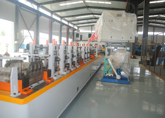 Máy nghiền ống chính xác Máy làm ống tròn / ống vuông bằng thép kim loại Tốc độ cao Tối đa 120m/phút
