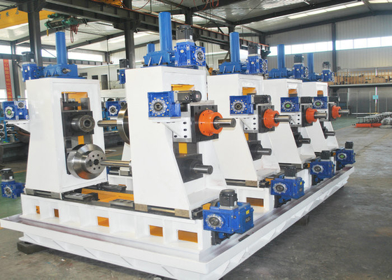 Dây chuyền sản xuất ống hàn thép cacbon tần số cao Nhà máy ống vuông