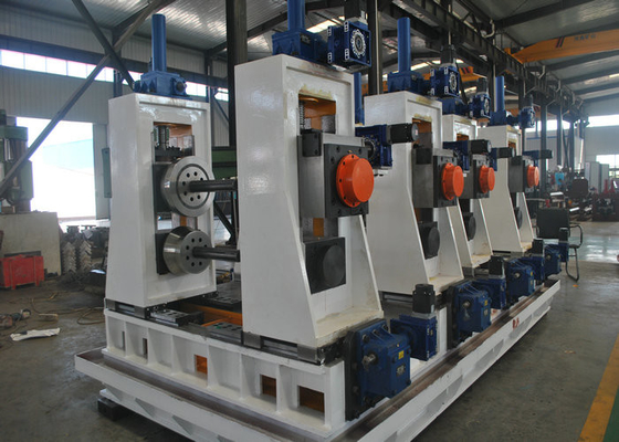 Dây chuyền sản xuất ống hàn thép cacbon tần số cao Nhà máy ống vuông