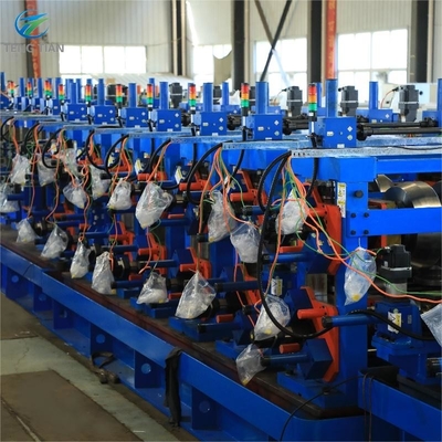 Thời gian sử dụng dài ERW dây chuyền sản xuất ống thép với nguồn điện 1000kw