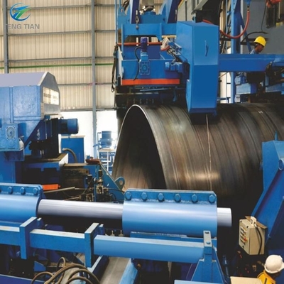 Máy sản xuất ống dẫn điện 380V cho ống xoắn ốc lớn 1500mm