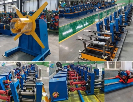 Kích thước ống 76mm Máy nghiền ống Thay đổi kích thước nhanh Máy nghiền