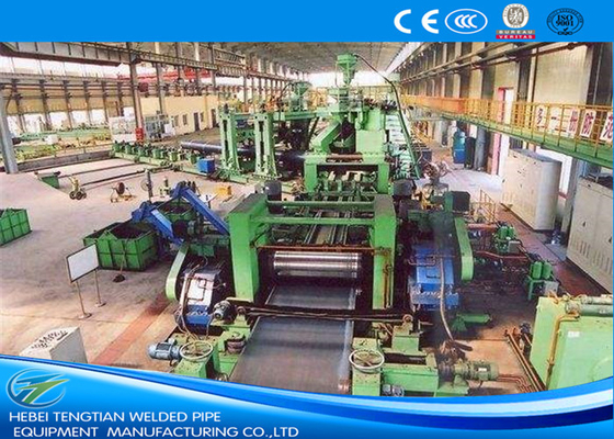 Vật liệu HRC Nhà máy ống hàn Nhà máy ống thép carbon Độ dày tối đa 14mm