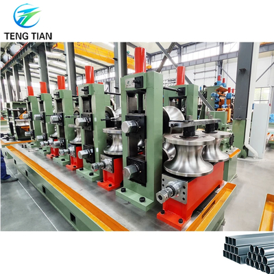 Tải cắt chiều dài 6-12m Stainless Steel Pipe Rolling Mill 300Kw Power