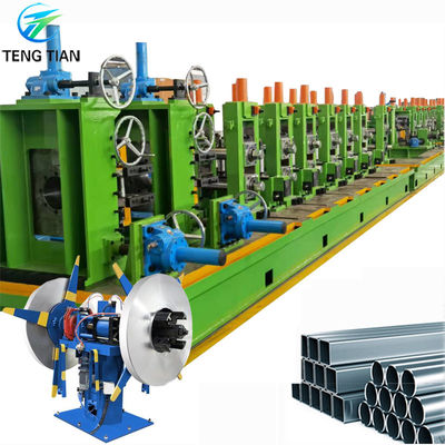 30m / min Đường thẳng nối ống thép cacbon làm máy cho đường ống tròn